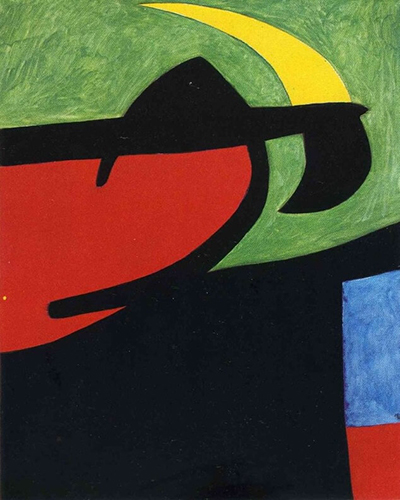 Catalan Peasant in the Moonlight Joan Miro